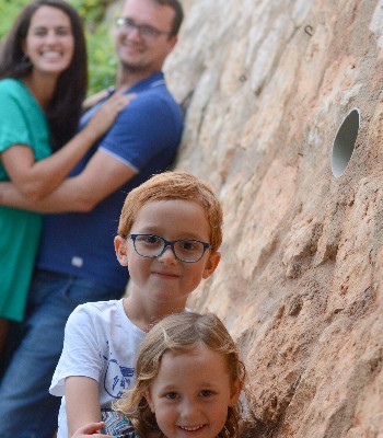 Cíntia e sua família